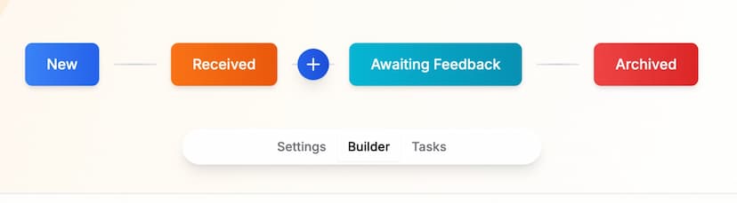 UI preview for Define Stages