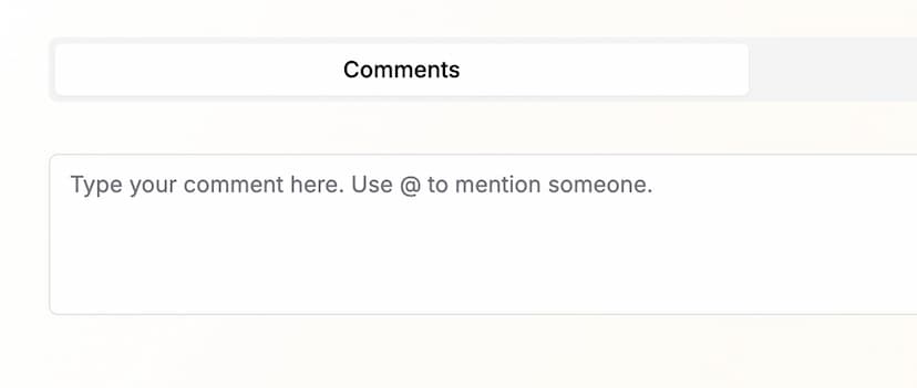 UI preview for Communicate